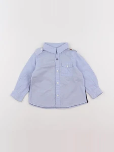 IKKS - chemise bleu - 12 mois