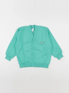 Vintage - gilet vert - 5 ans