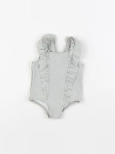 H&M - maillot de bain vert - 3/6 mois
