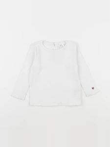 H&M - tee-shirt blanc - 3/6 mois