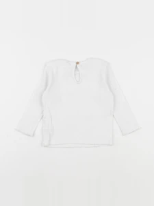 H&M - tee-shirt blanc - 3/6 mois