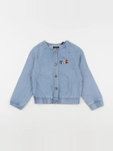 IKKS - veste imprimé au dos bleu - 3 ans