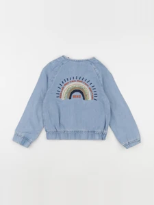IKKS - veste imprimé au dos bleu - 3 ans