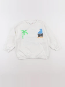 Zara - sweat beige - 4 ans