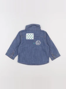 Vertbaudet - chemise bleu - 2 ans