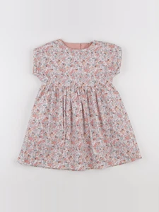 Vertbaudet - robe rose - 4 ans