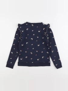 Vertbaudet - sweat bleu - 8 ans