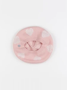 Okaidi - bonnet rose - 2/3 ans