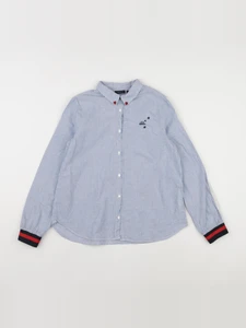 IKKS - blouse blanc, bleu - 10 ans