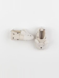 Vertbaudet - chaussons beige - pointure 17