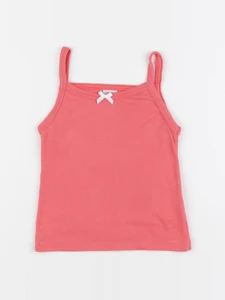 Petit Bateau - maillot de corps orange - 2 ans