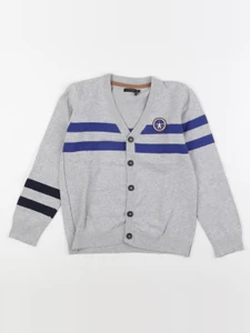 IKKS - gilet gris - 8 ans