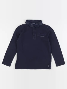 IKKS - polo imprimé au dos bleu - 5 ans