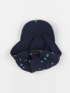 Vertbaudet - casquette bleu - 4/6 ans