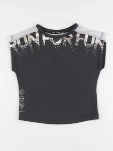 IKKS - tee-shirt gris - 6 ans