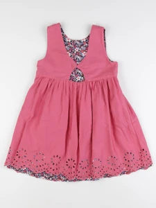 Vertbaudet - robe réversible multicolore - 8 ans