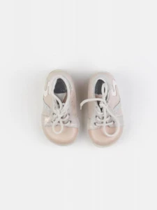 Little Mary - bottillons rose, argent - pointure 18