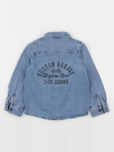 Tape à l'oeil - chemise bleu - 2/3 ans
