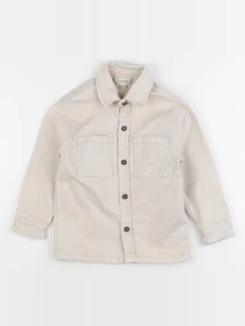Vertbaudet - veste imprimé au dos beige - 5 ans