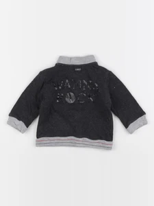IKKS - sweat gris - 6 mois