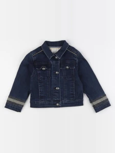 IKKS - veste imprimé au dos bleu - 3 ans