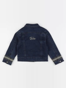 IKKS - veste imprimé au dos bleu - 3 ans