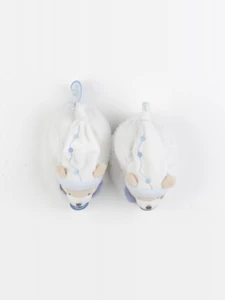 Doudou et compagnie - chaussons blanc - pointure 19