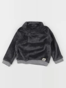 IKKS - sweat imprimé au dos gris - 18 mois