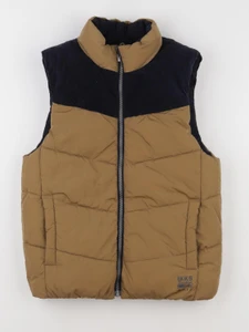 IKKS - doudoune réversible bleu, marron - 12 ans