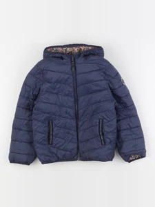 Vertbaudet - doudoune réversible multicolore - 8 ans