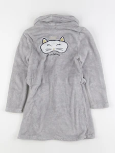Vertbaudet - robe de chambre gris - 8 ans
