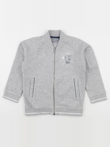 IKKS - sweat imprimé au dos gris - 5 ans