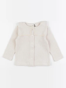 Marsou - Cardigan Luidia Ecru - 4 ans
