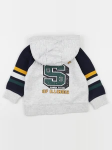 Vertbaudet - sweat gris - 2 ans