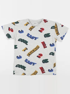 Vertbaudet - tee-shirt gris - 12 ans