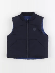 Jacadi - doudoune réversible bleu - 24 mois