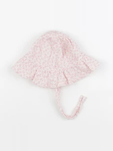 Petit Bateau - chapeau beige, rose - 24/36 mois