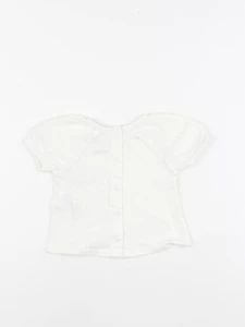 Vertbaudet - tee-shirt blanc - 3 mois