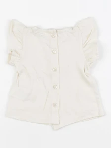 Vertbaudet - tee-shirt beige - 3 mois