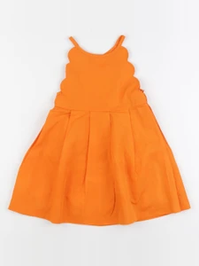 Jacadi - robe orange - 3 ans