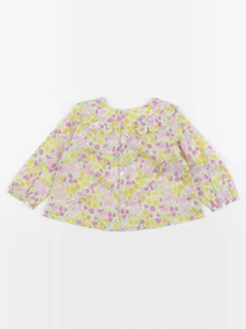 Jacadi - blouse liberty multicolore - 12 mois