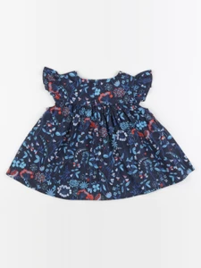 Jacadi - blouse liberty bleu - 36 mois