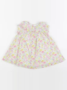 Jacadi - robe liberty multicolore - 18 mois