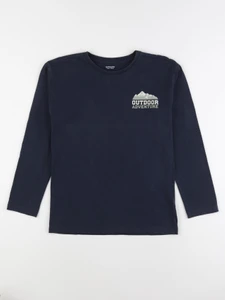 Vertbaudet - tee-shirt bleu - 12 ans