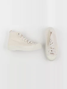 Bensimon - tennis à scratch/ lacets beige - pointure 31
