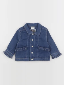 Tape à l'oeil - veste imprimé au dos bleu - 12 mois