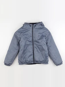 IKKS - manteau réversible bleu - 12 ans