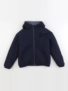 IKKS - manteau réversible bleu - 12 ans