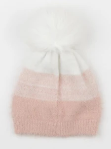Vertbaudet - bonnet rose - 2/3 ans