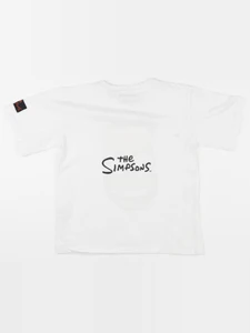 Zara - tee-shirt blanc, jaune - 8/9 ans